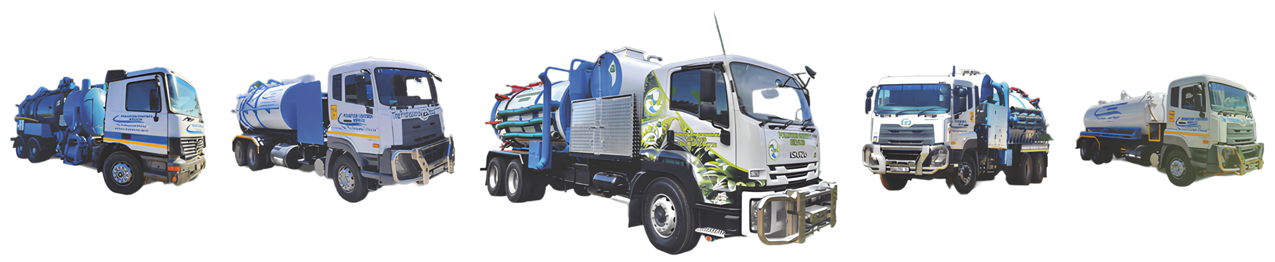 Fleet of trucks