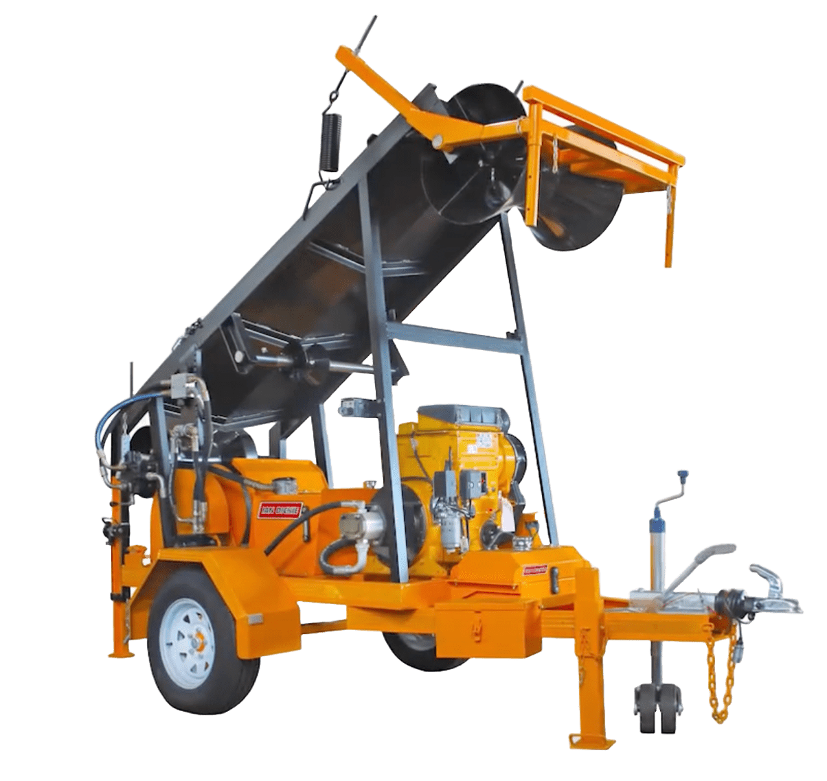 HYDRAULIC BUCKET WINCHING